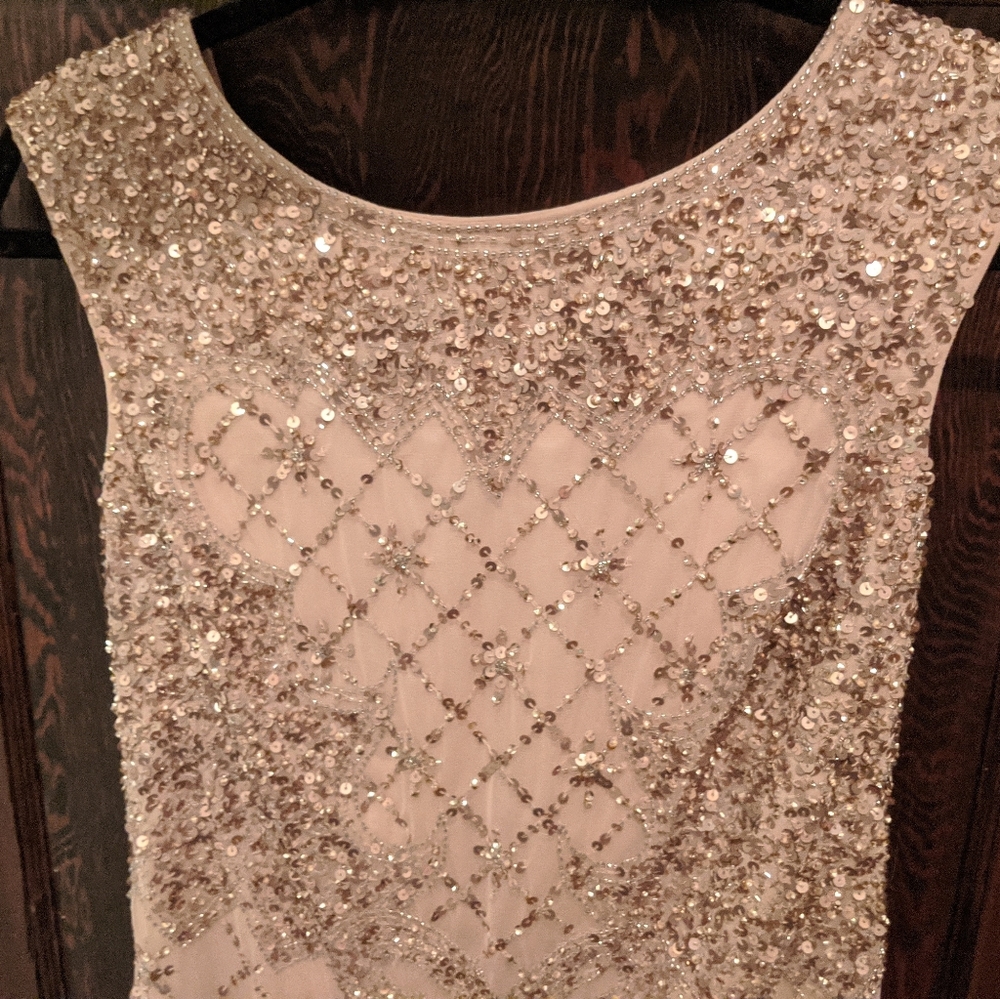 Adrianna Papell beaded gown